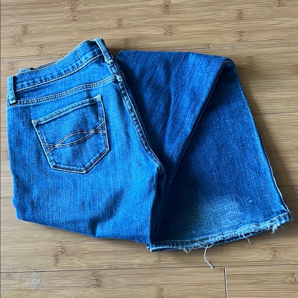 Abercrombie & Fitch Blue Straight Jeans Classic Style